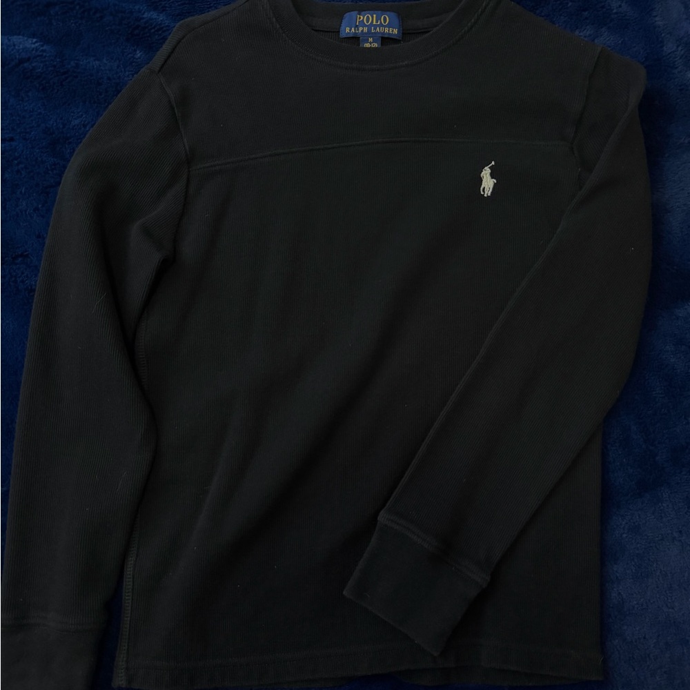 Polo by Ralph Lauren Black Long Sleeve Tee